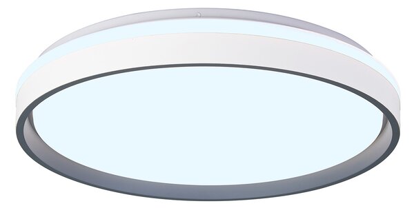 Mantra 9538 Verona II, stopní svítidlo s dálkovým ovladačem LED 55W 3000-5000K, šedá/bílá, průměr 50cm