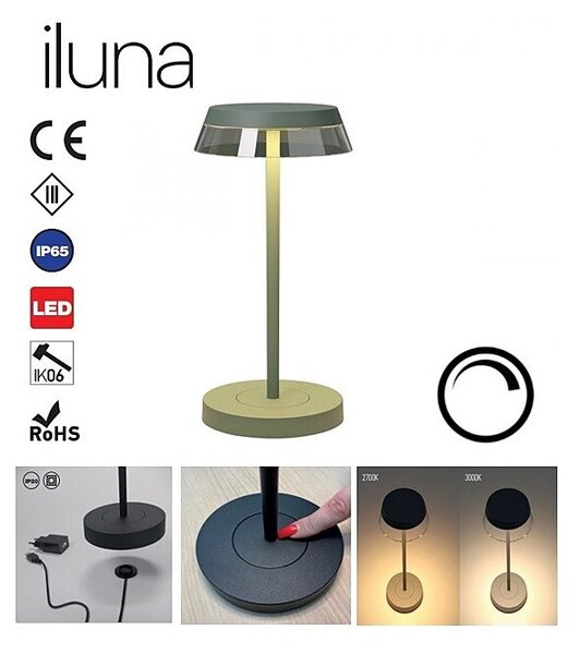 Stmívatelná LED lampička Iluna 90309 Redo Group