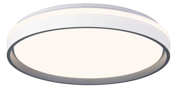 Mantra 9538 Verona II, stopní svítidlo s dálkovým ovladačem LED 55W 3000-5000K, šedá/bílá, průměr 50cm