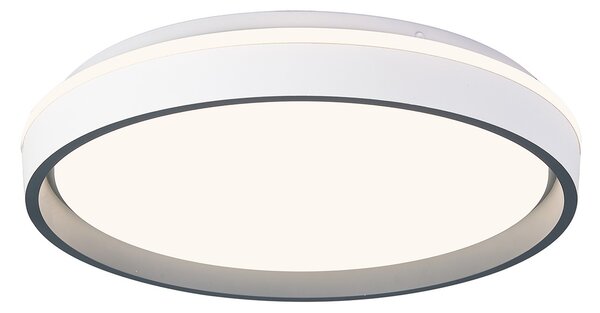 Mantra 9540 Verona II, stopní svítidlo s dálkovým ovladačem LED 40W 3000-5000K, šedá/bílá, průměr 40cm