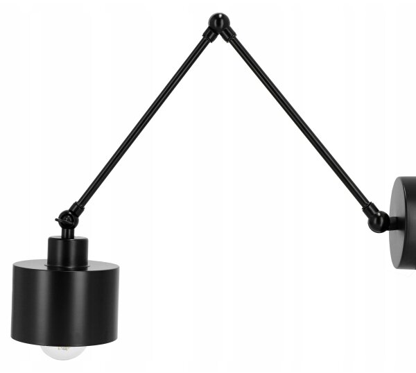 Nástěnná lampa 1xE27/20W/230V černá