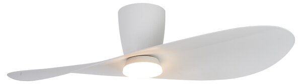 Mantra 9474 Surfer, designový ventilátor se svítidlem a dálk.ovladačem, LED 18W 3000-5000K, bílá, průměr 112cm