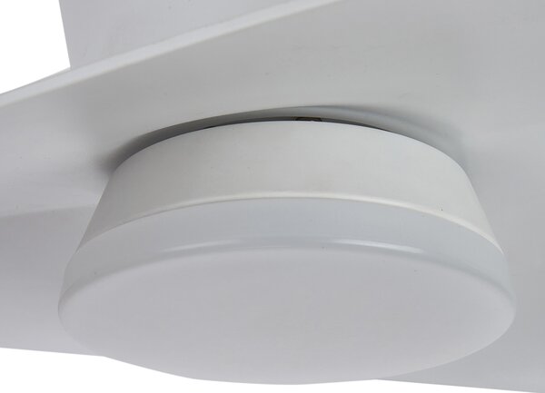 Mantra 9474 Surfer, designový ventilátor se svítidlem a dálk.ovladačem, LED 18W 3000-5000K, bílá, průměr 112cm