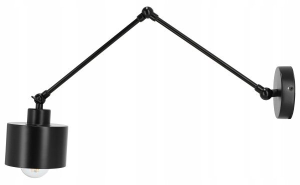 Nástěnná lampa 1xE27/20W/230V černá