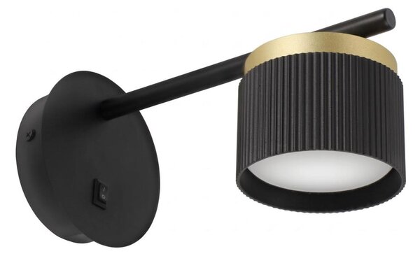 Nástěnná lampa 1xGX53/35W/230V černá/zlatá