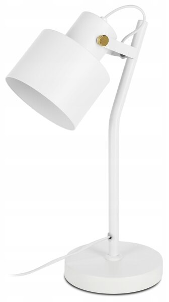 Stolní lampa 1xE27/40W/230V bílá