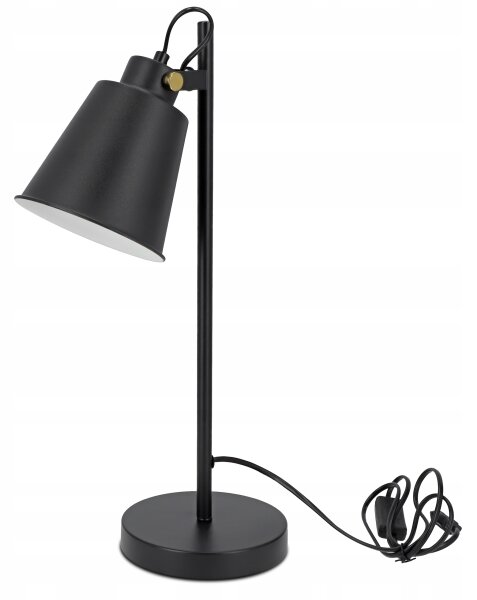Stolní lampa 1xE27/40W/230V černá
