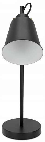 Stolní lampa 1xE27/40W/230V černá