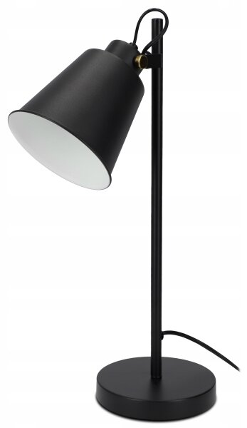 Stolní lampa 1xE27/40W/230V černá