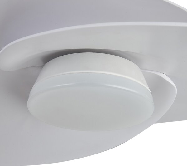 Mantra 9466 Nenufar, designový ventilátor se svítidlem a dálk.ovladačem, LED 18W 3000-5000K, bílá, průměr 74cm