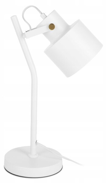 Stolní lampa 1xE27/40W/230V bílá