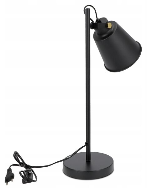 Stolní lampa 1xE27/40W/230V černá