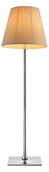 Flos F6301007 KTribe F3, designová stojací lampa se stmívačem, 1x205W E27, světle hnědý textil, výška 183cm