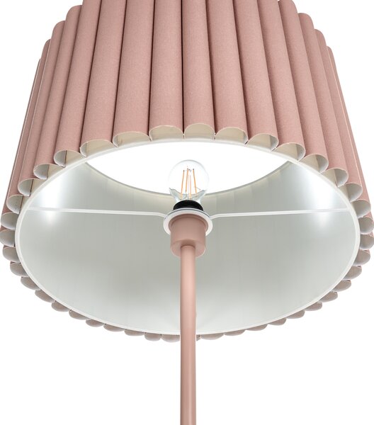 Stojací lampa LOURENS Kov Světle hnědá