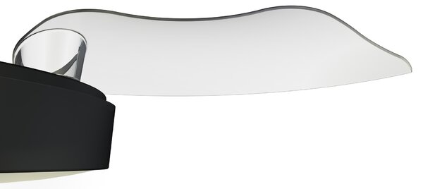 Mantra 9501 Coin Smart, rozvinovací ventilátor se svítidlem a dálk. ovladačem, LED 40W 3000-5000K, černá, průměr 50/106cm