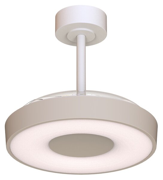 Mantra 9638 Coin Smart Mini, rozvinovací ventilátor se svítidlem a dálk. ovladačem, LED 36W 3000-5000K, béžová, průměr 43/91cm