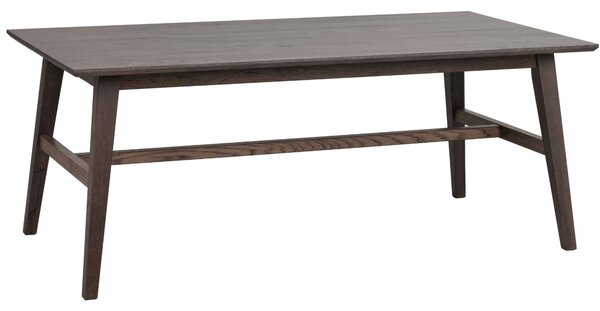 Rowico Tmavě hnědý dubový konferenční stolek FILIPPA 130 x 70 cm