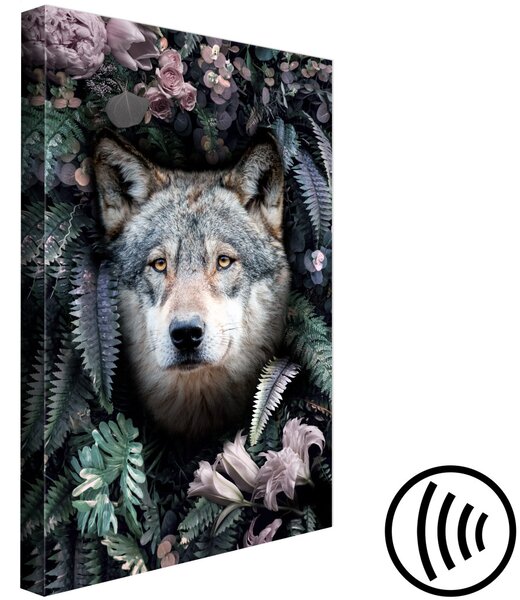 Obraz Vlk v květu (1 panel) vertikální