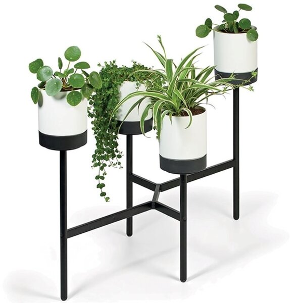 PROSPERPLAST Stojan na květiny BLOOMIE STAND bílý 125x55x81,5 cm