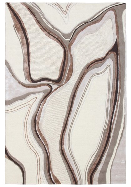 Fargotex Béžový koberec Lava 160 x 230 cm