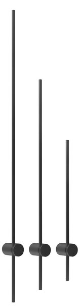 Mantra 7913 Tobago, černé nástěnné svítidlo LED 7W 3000K, výška 60cm