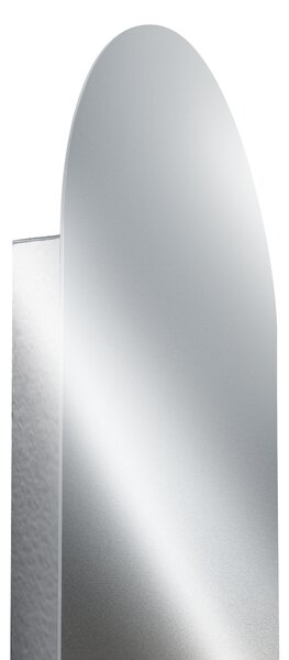 Sada 2 nástěnných lamp LEISI Stříbrná