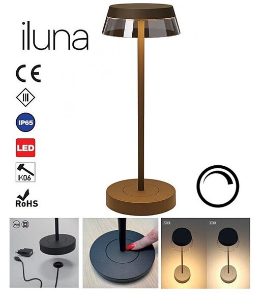 Stmívatelná LED lampička Iluna 90308 rez Redo Group