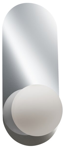 Sada 2 nástěnných lamp LEISI Stříbrná