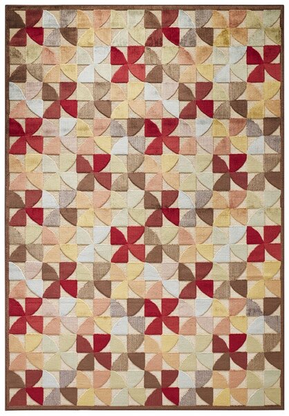 ELLE Decoration koberce AKCE: 160x230 cm Kusový koberec Creative 103966 Brown/Multicolor z kolekce Elle - 160x230 cm