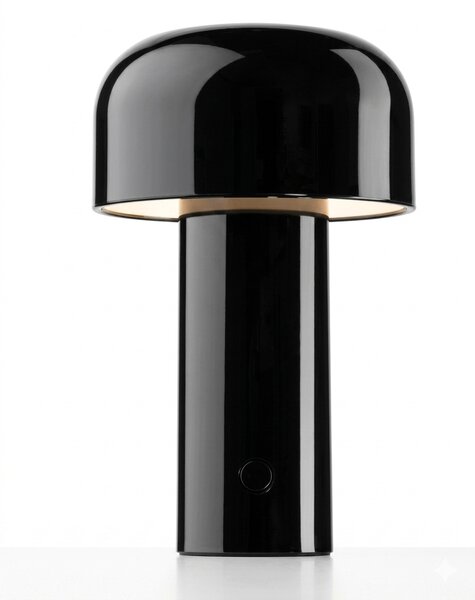 Flos F1130030 Bellhop Table, černá lampička na baterii, 2W LED tunable white, výška 21cm, IP54