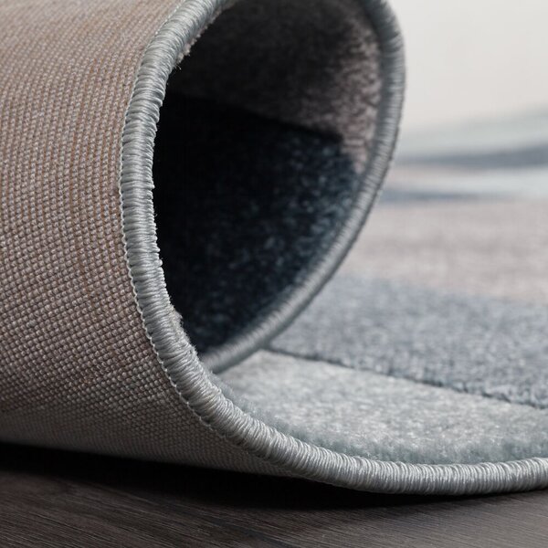 Flair Rugs Kusový koberec Hand Carved Cosmos Denim Blue - 160x230 cm
