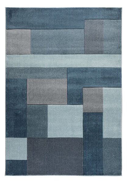 Flair Rugs koberce Kusový koberec Hand Carved Cosmos Denim Blue ROZMĚR: 80x150