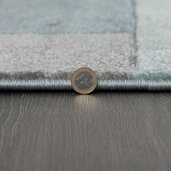 Flair Rugs Kusový koberec Hand Carved Cosmos Denim Blue - 160x230 cm