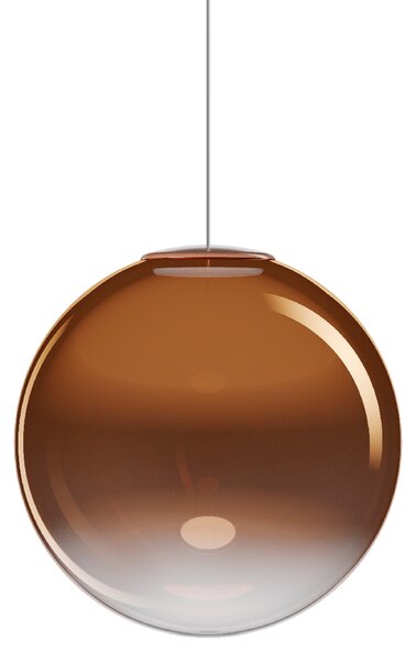 Lodes 26011 4623 Non Random 33, závěs z bronzového foukaného skla, 1x7W LED 2200/2700/3000K, prům.33cm