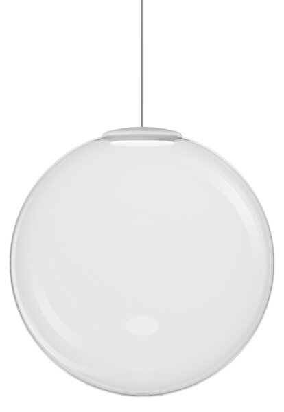 Lodes 26012 0023 Non Random 38, závěs z čirého foukaného skla, 1x7W LED 2200/2700/3000K, prům.38cm