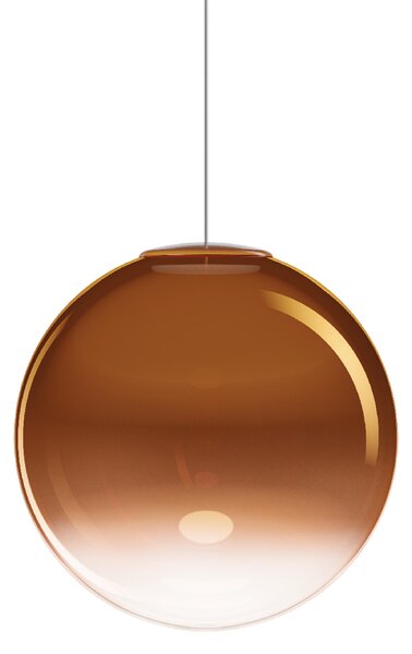 Lodes 26011 5823 Non Random 33, závěs z oranžového foukaného skla, 1x7W LED 2200/2700/3000K, prům.33cm