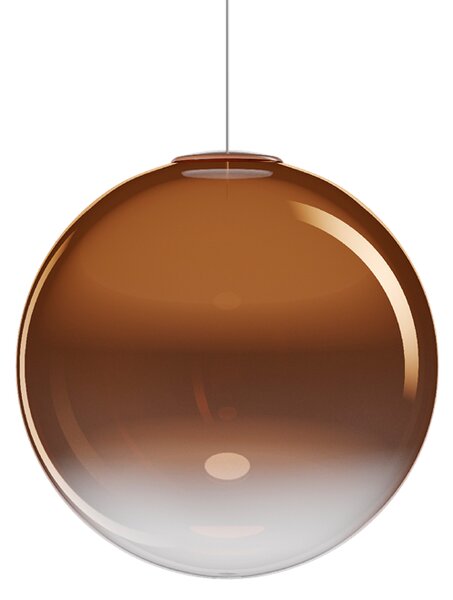 Lodes 26013 4623 Non Random 43, závěs z bronzového foukaného skla, 1x7W LED 2200/2700/3000K, prům.43cm