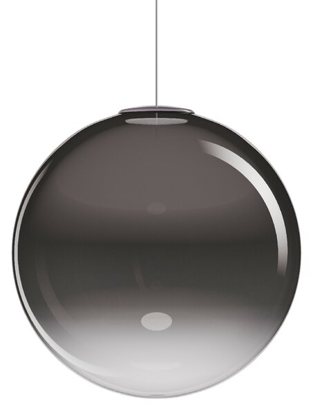 Lodes 26013 4323 Non Random 43, závěs z kouřového foukaného skla, 1x7W LED 2200/2700/3000K, prům.43cm
