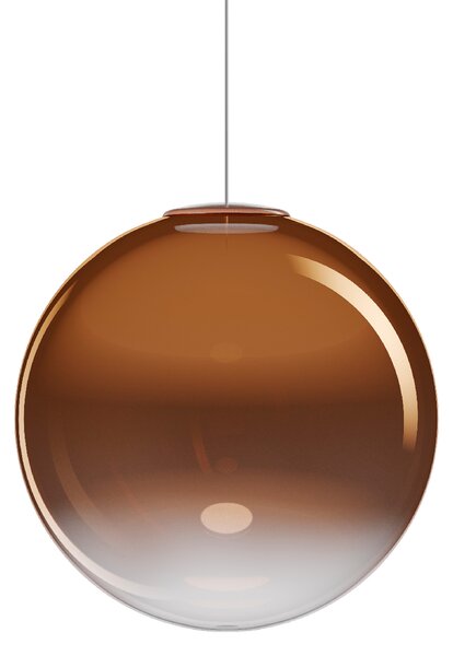 Lodes 26012 4623 Non Random 38, závěs z bronzového foukaného skla, 1x7W LED 2200/2700/3000K, prům.38cm