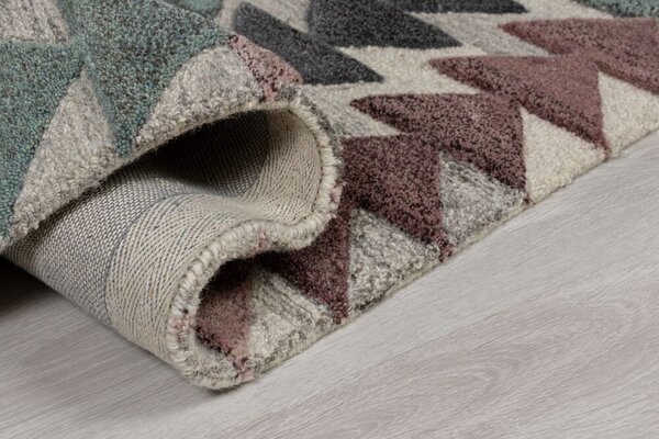 Flair Rugs, Běhoun Moda Archer Multi, 60x230, vícebarevná, chodba / předsíň