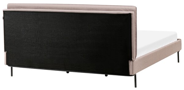Postel Tkanina CORIO 180 x 200 cm Taupe