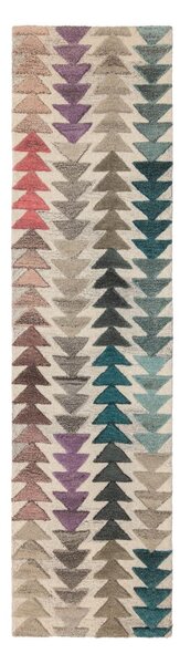 Flair Rugs, Běhoun Moda Archer Multi, 60x230, vícebarevná, chodba / předsíň