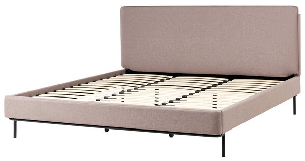 Postel Tkanina CORIO 180 x 200 cm Taupe