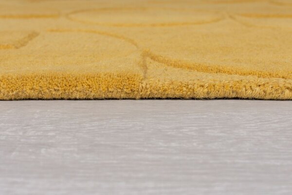 Flair Rugs, Kusový koberec Moderno Gigi Ochre, 120x170, žlutá, chodba / předsíň