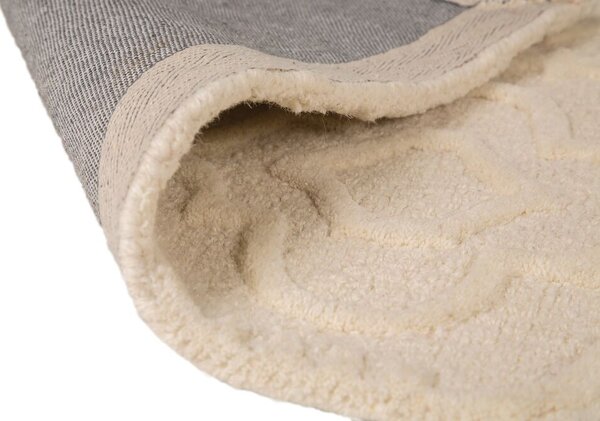 Flair Rugs, DOPRODEJ: 120x170 cm Kusový koberec Moorish Marrakech Cream, 120x170, bílá, chodba / předsíň