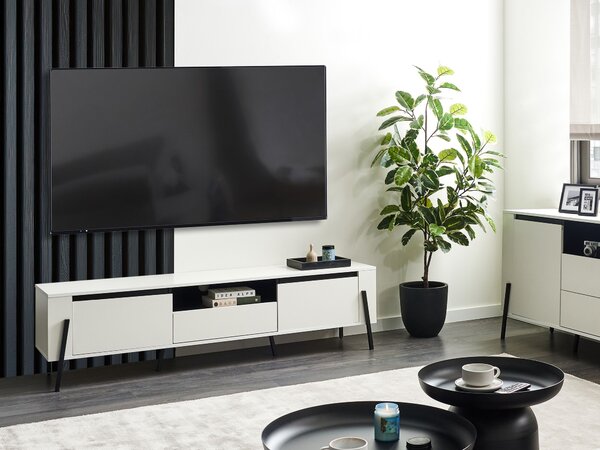 TV stolek BLACKPOOL Bílá