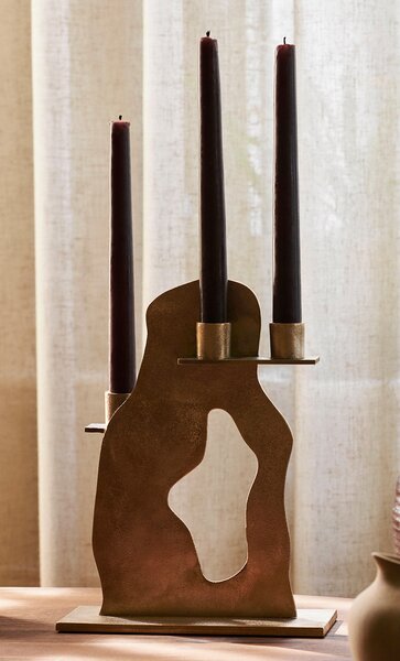 Ferm Living designové svícny Erode Candle Holder