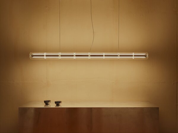 Flos F3774000 Luce Cilindrica S2, závěsné svítidlo se stmívačem, 145W LED 2700K, délka 238cm