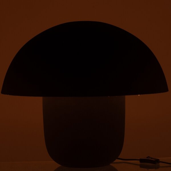 J-line Černá kovová stolní lampa Cordelius 44 cm