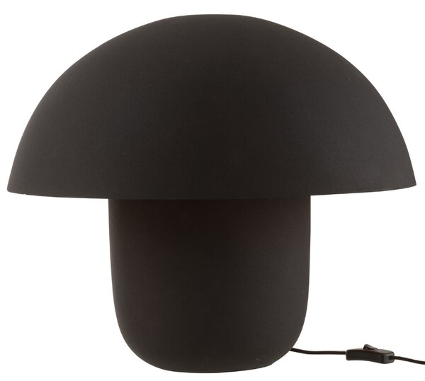 J-line Černá kovová stolní lampa Cordelius 44 cm